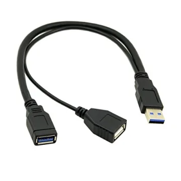 ChenYang USB 3.0 Y Splitter for Easy Data Transfer