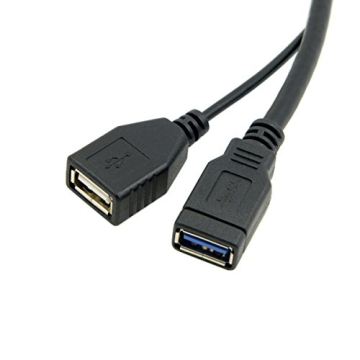 ChenYang USB 3.0 Y Splitter for Easy Data Transfer