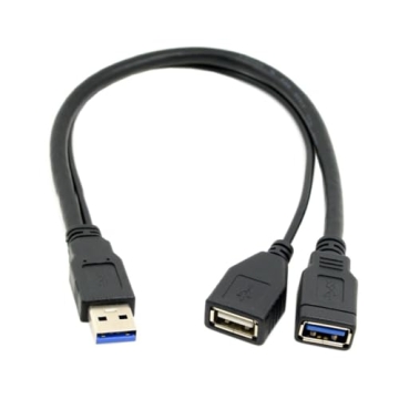 ChenYang USB 3.0 Y Splitter for Easy Data Transfer