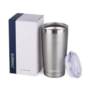Durable SUNWILL 20oz Vacuum Insulated Tumbler