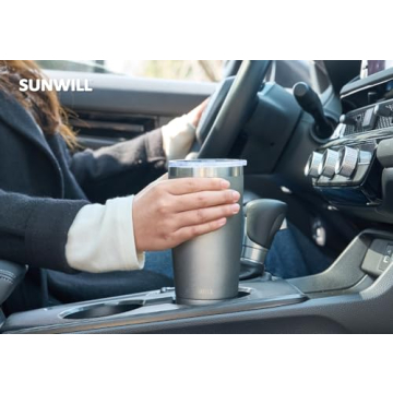 Durable SUNWILL 20oz Vacuum Insulated Tumbler