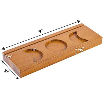 Curawood Tarot Card Holder Stand - Display Your Daily Draw - Witchy Gifts for Women, Tarot Accessori...