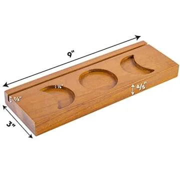 Curawood Tarot Card Holder Stand - Display Your Daily Draw - Witchy Gifts for Women, Tarot Accessori...