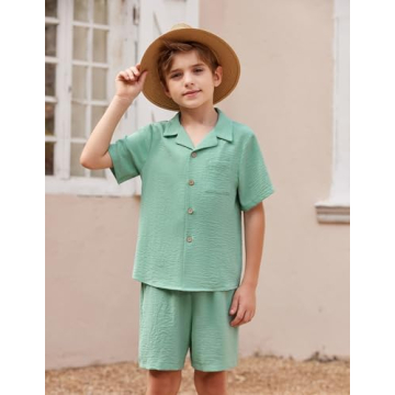 Arshiner Boys Summer Outfit Set Comfortable Stylish Fashion