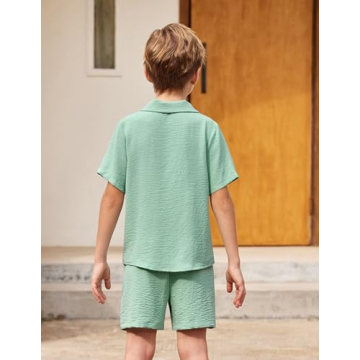 Arshiner Boys Summer Outfit Set Comfortable Stylish Fashion