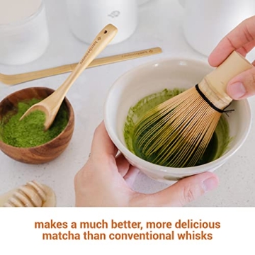 BambooWorx Matcha Whisk Set - Ideal for Tea Lovers