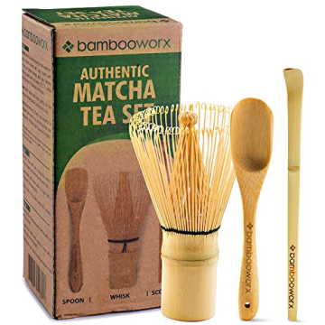BambooWorx Matcha Whisk Set - Ideal for Tea Lovers