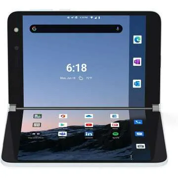 Microsoft Surface Duo 256GB Unlocked - Glacier Color