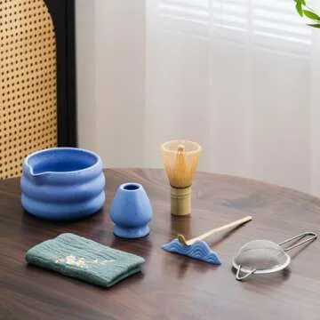7Pcs Japanese Matcha Tea Set for Authentic Experiences