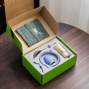 7Pcs Japanese Matcha Tea Set for Authentic Experiences