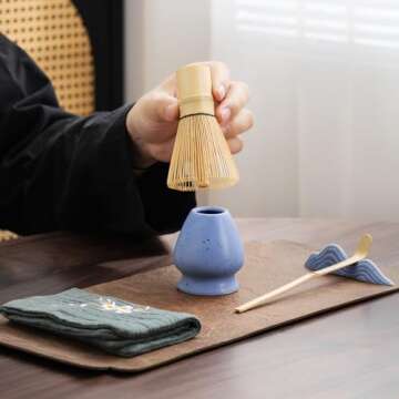 7Pcs Japanese Matcha Tea Set for Authentic Experiences