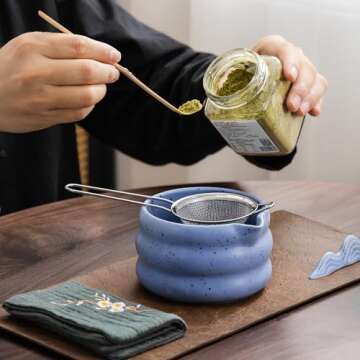 7Pcs Japanese Matcha Tea Set for Authentic Experiences
