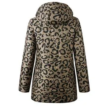 Rainlin Reversible Cheetah Zip Jacket for Women
