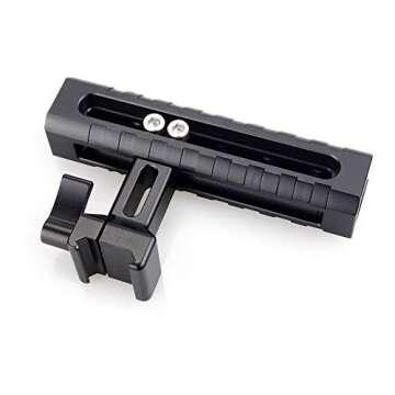 MAGICRIG Quick Release NATO Top Handle with Cold Shoe for DSLR Camera Cage Camcorder Cage Rig