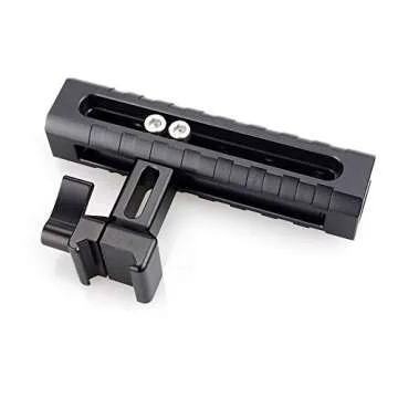 MAGICRIG Quick Release NATO Top Handle with Cold Shoe for DSLR Camera Cage Camcorder Cage Rig