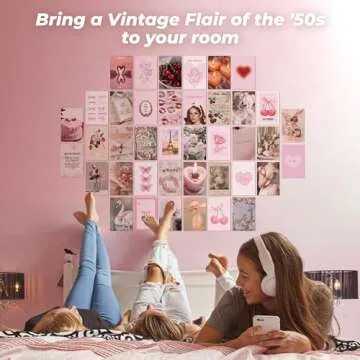 97 Decor Pink Coquette Room Decor Aesthetic - Coquette Wall Decor, Coquette Posters For Room Aesthetic Pink Wall Collage Kit For Teen Girls Dorm Bedroom, Cute Pictures Trendy Wall Art Prints (4x6)