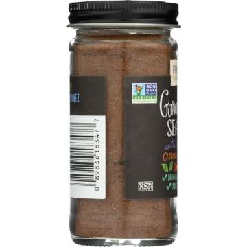 Frontier Co-op Garam Masala, 2-Ounce Jar, With Cardamom, Cinnamon & Cloves, Kosher, Non GMO, Non ETO