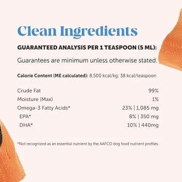 Pet Honesty Wild Alaskan Salmon Oil for Dogs & Cats