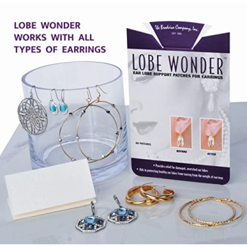 Lobe Wonder Ear Lobe Support Patch for Secure Earrings