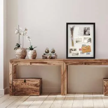 Stylish Americanflat 16x20 Shadow Box Frame - Elegant Keepsake Display