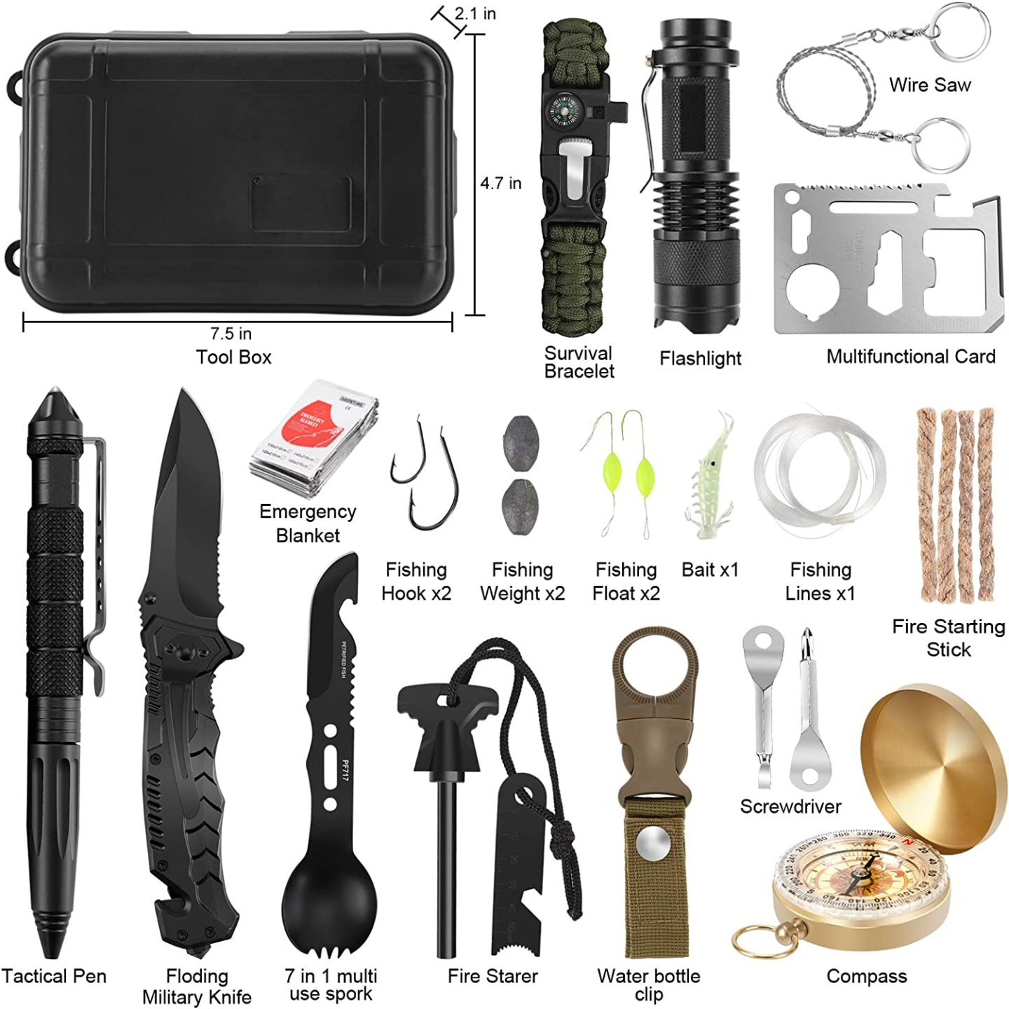 Top Survival Gear for Christmas Adventures - 28-in-1 Kit