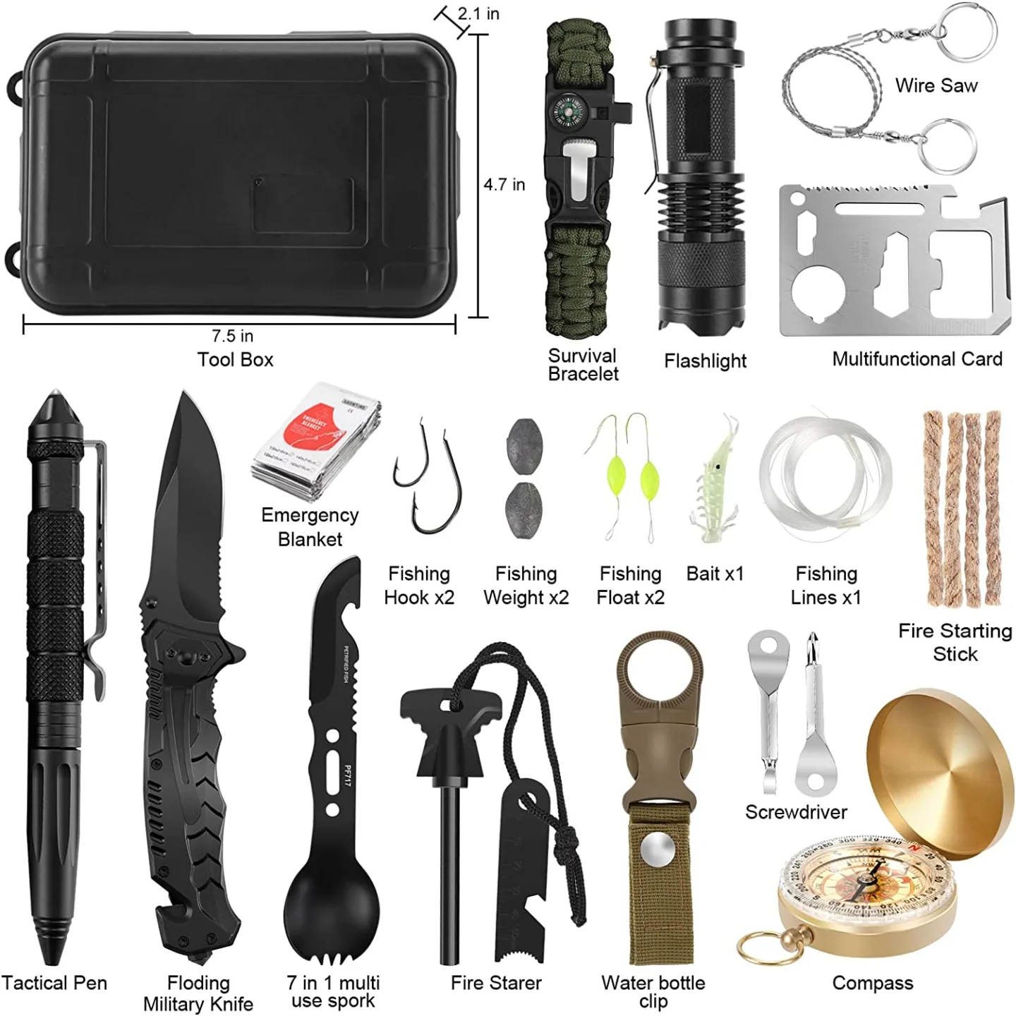 Top Survival Gear for Christmas Adventures - 28-in-1 Kit