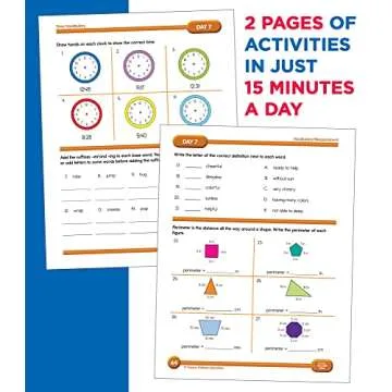 Summer Bridge Activities Workbook for 2nd to 3rd Graders