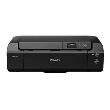 Canon imagePROGRAF PRO-300 Wireless Color Wide-Format Printer, Prints up to 13"X 19", 3.0" LCD Scree...