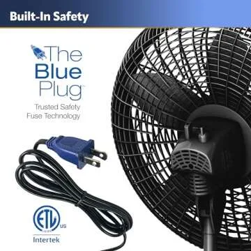 Lasko Adjustable Height Oscillating Pedestal Fan