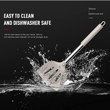 Heat Resistant Silicone Kitchen Utensil Set Dishwasher Safe