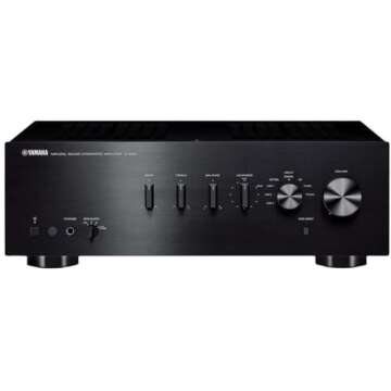Yamaha A-S301BL Integrated Stereo Amplifier for Music Lovers