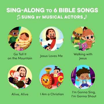 Interactive Jesus Loves Me Sound Book for Kids