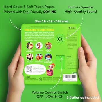 Interactive Jesus Loves Me Sound Book for Kids