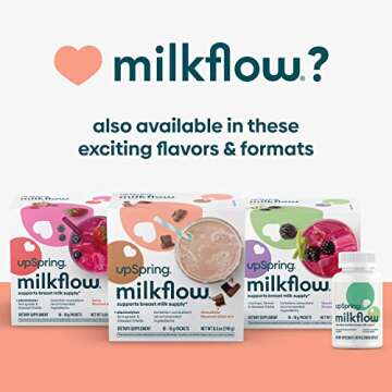UpSpring Milkflow Lactation Supplement Drink Mix