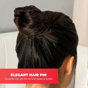 Hawwwy Bobby Pins - 8 Pack - Light Brown - Effortless Hair Styling Tools