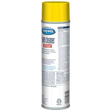 Sprayway, 20 Fl Oz Heavy-Duty Oven & Grill Cleaner, Removes Oil & Grease, 20 Oz, 1.25 Pound (Pack of...