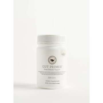 The Beauty Chef - Gut Primer Inner Beauty Support | Clean, Vegan Inner Beauty Supplements (4.9 oz | 140 g, 20 Servings)
