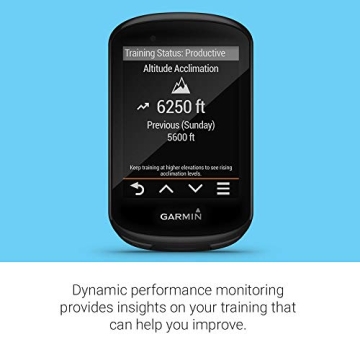 Garmin Edge 830 GPS Cycling Computer with Mapping and Performance Monitoring