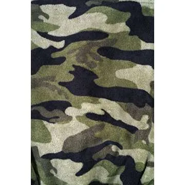 PRINCE OF SLEEP Fleece Robe Robes for Boys 75508-CAMOGRN-10-12