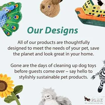 P.L.A.Y. Cute Cat Toys - Feline Frenzy Dessert Food Themed Organic Catnip Filled Toy, Great for Adult Cats and Kittens - Machine Washable, Recycled Materials, Crinkles (Kitty Kreme Donuts, Set of 3)