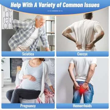 CloudBliss Donut Pillow for Tailbone Pain Relief