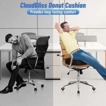 CloudBliss Donut Pillow for Tailbone Pain Relief