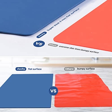 AECHY Extra Large Silicone Kitchen Counter Mat 36x24