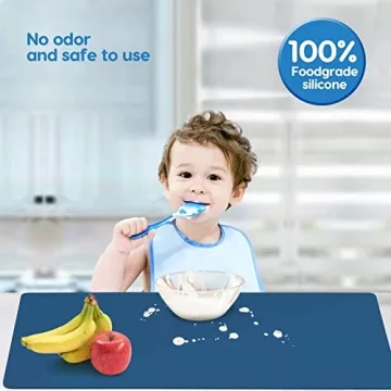 AECHY Extra Large Silicone Kitchen Counter Mat 36x24