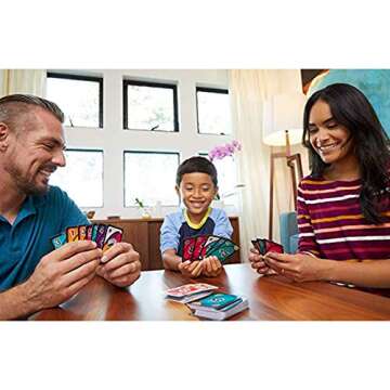 IsEasy UNO Flip Card Game - Ultimate Family Fun