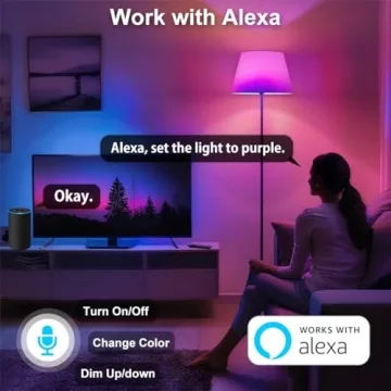 Smart ILC Alexa Light Bulbs 10W Color Changing LED Bulbs 2 Pack