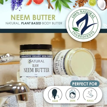 Moisturizing Organic Neem Butter for Sensitive Skin