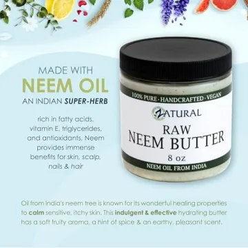 Moisturizing Organic Neem Butter for Sensitive Skin