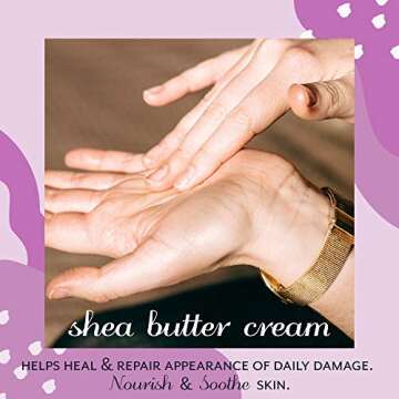 Mother's Shea Whipped Shea Butter (Lavender, 6 Oz Tin) 100% Pure Raw Unrefined African Shea - Organi...