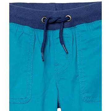 Amazon Essentials Boys and Toddlers' Pull-on Shorts (Previously Spotted Zebra), Multipacks